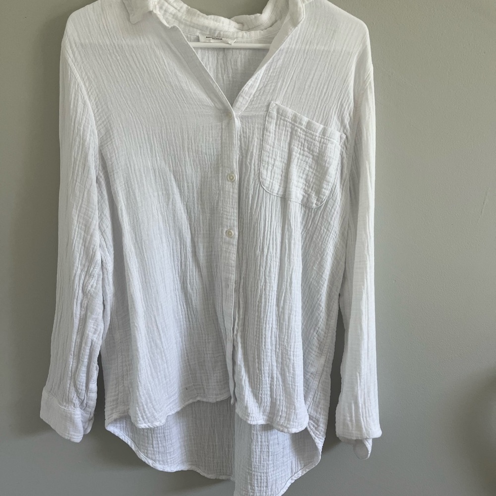 Beachlunchlounge White Button Down Shirt